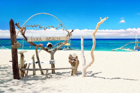 Puka Beach (Yapak Beach) - Boracay